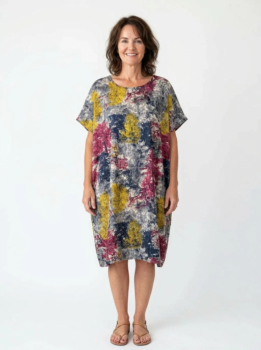 The Rosie Caftan - Vintage Floral Print