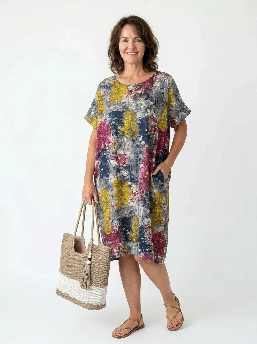 The Rosie Caftan - Vintage Floral Print