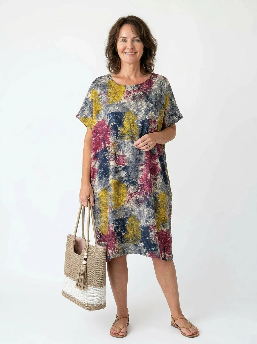 The Rosie Caftan - Vintage Floral Print