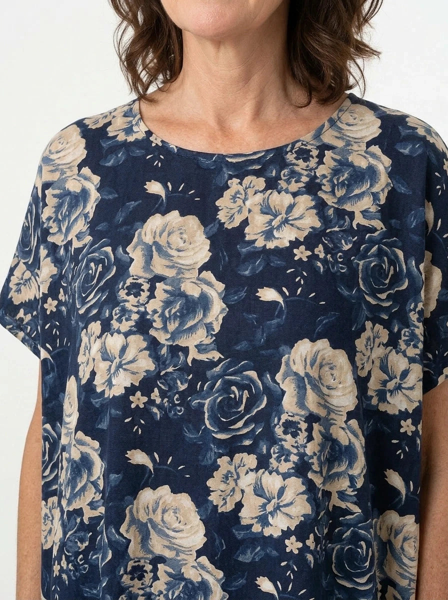 The Rose - Vintage Floral Caftan
