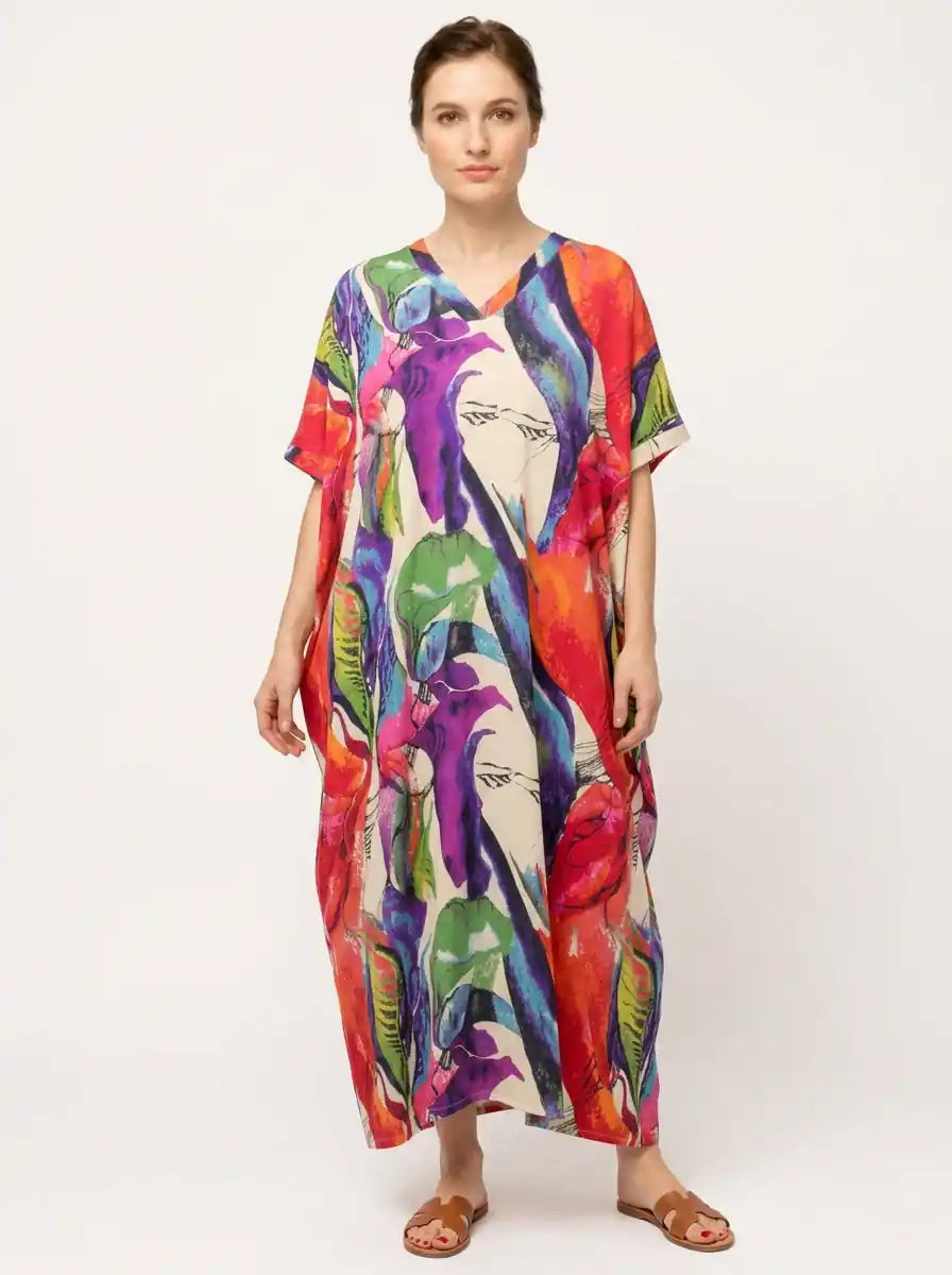 The Eden - Tropical Bloom Caftan