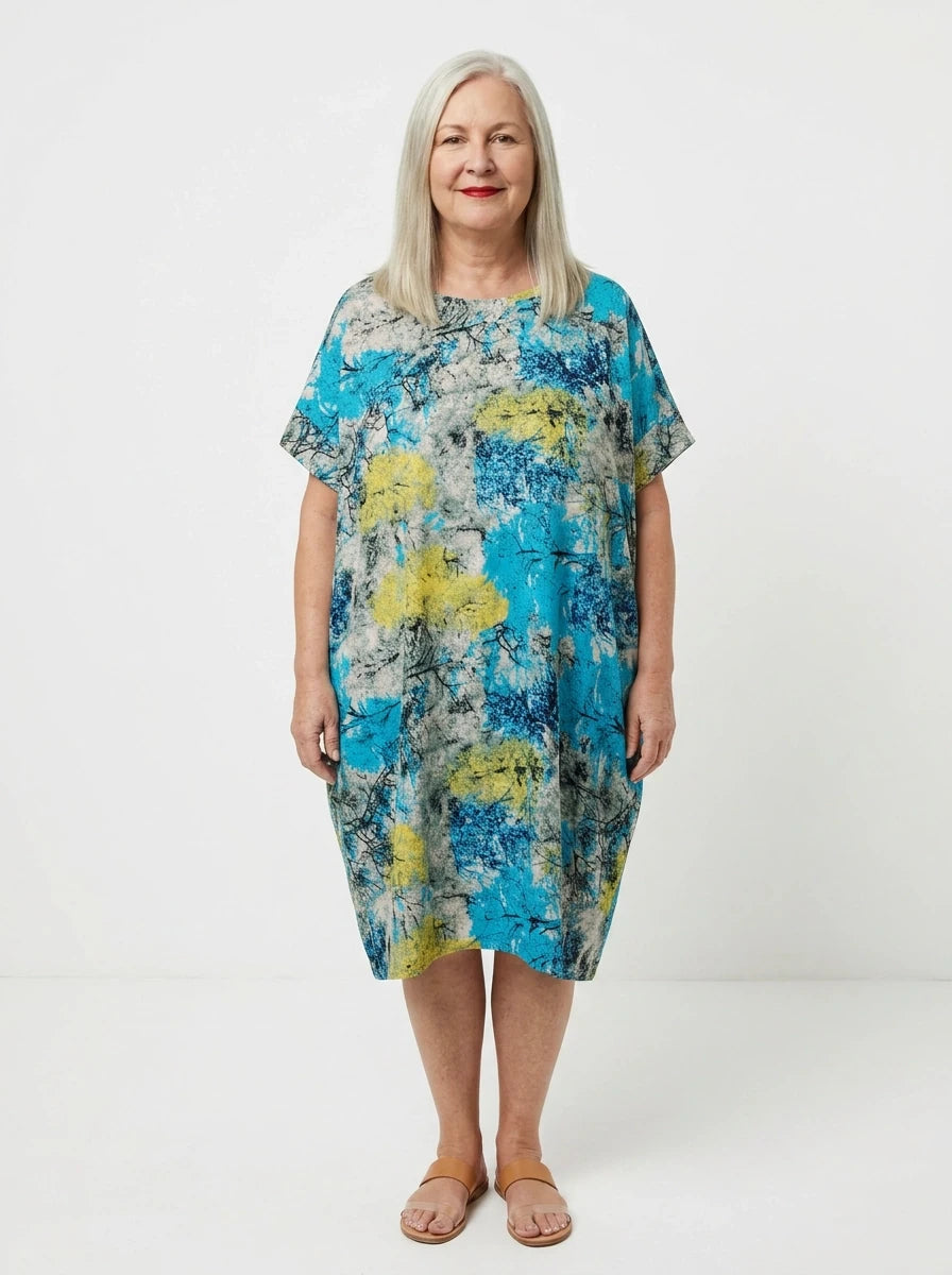 The Ivy - Botanical Print Dress