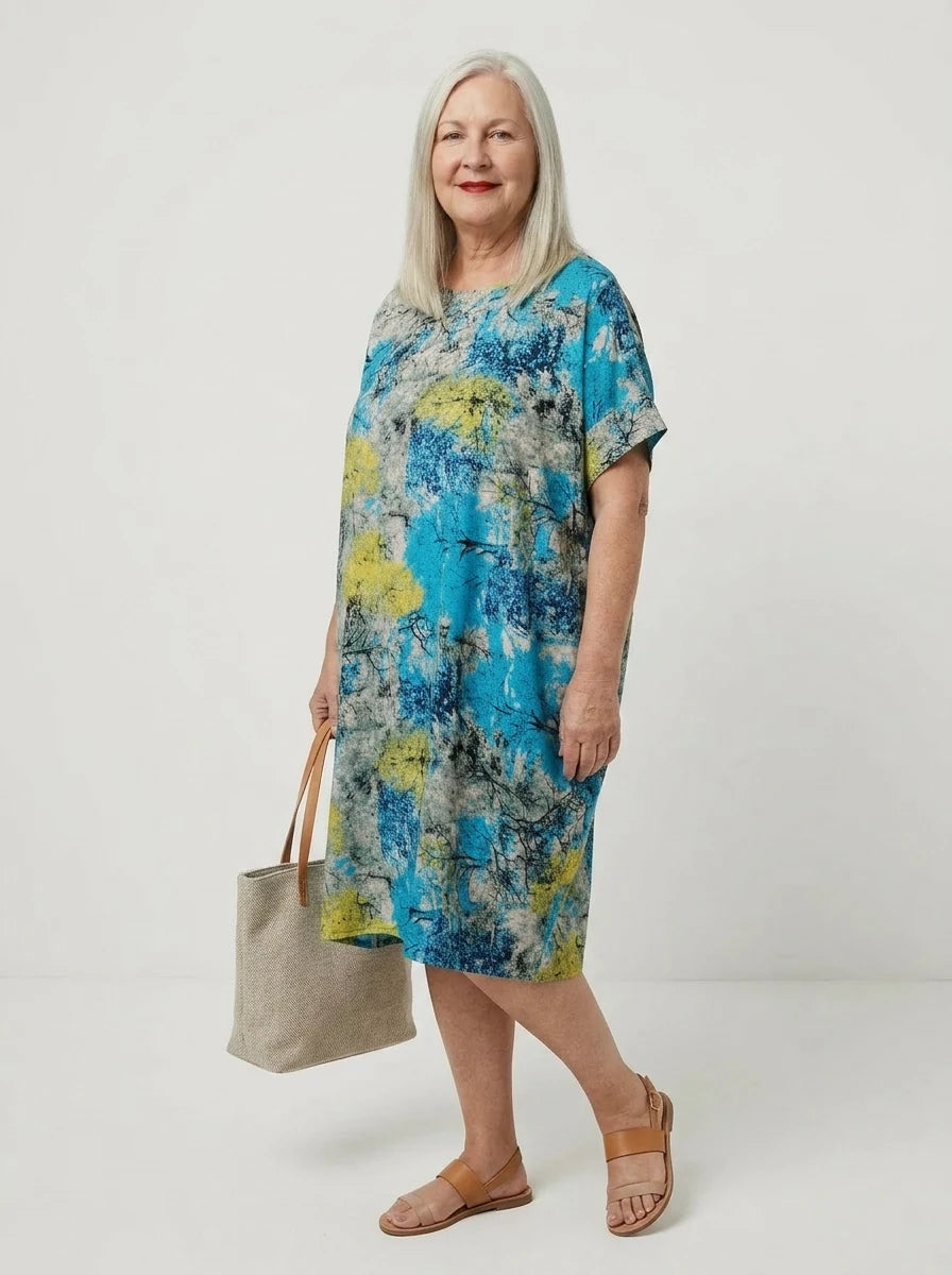 The Ivy - Botanical Print Dress