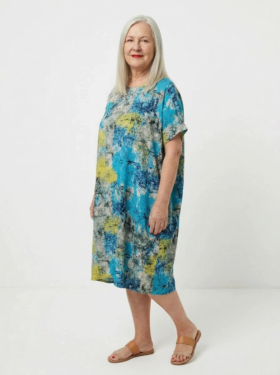 The Ivy - Botanical Print Dress