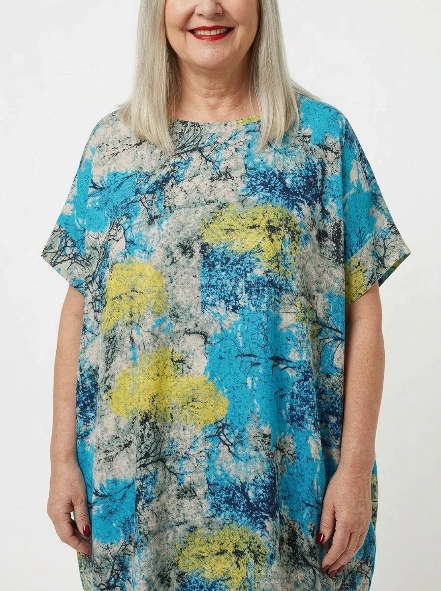 The Ivy - Botanical Print Dress